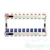 Коллекторная группа для отопления Varmega VM15510 ВР 1", на 10 контуров 3/4" EK. Код 24176