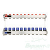Коллекторная группа для отопления Varmega VM15511 ВР 1", на 11 контуров 3/4" EK. Код 24177