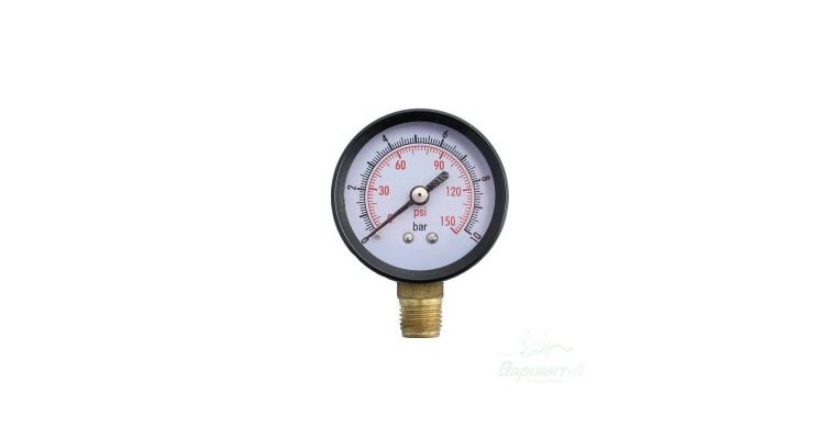 Манометр 10 атм радиальный - Автоматика для систем водоснабжения ...