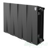 Радиатор биметаллический Royal Thermo PianoForte 300 /Noir Sable (черный) (8 секций). 300 мм. Код 25601