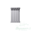 Радиатор биметаллический Royal Thermo Revolution Bimetall 500 2.0/Silver Satin (серебро) (4 секции). 500 мм. Код 26453