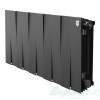 Радиатор биметаллический Royal Thermo PianoForte 300 /Noir Sable (черный) (10 секций). 300 мм. Код 27022