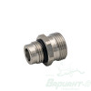 Ниппель под расходомер 1/2"x3/4". Код 28434