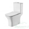 Унитаз напольный безободковый FRETTA SQUARE AZ-5121. Код 27524