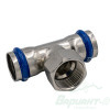 Тройник Varmega Inox Press в. р. (28-1"). Код 26306