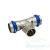 Тройник Varmega Inox Press н. р. (22-3/4"). Код 26325