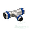 Тройник Varmega Inox Press переходной (22-15-22). Код 26337