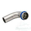 Угольник Varmega Inox Press однораструбный (28a*90°). Код 26379