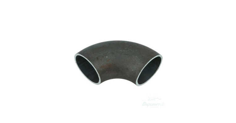 Отвод стальной крутоизогнутый 90гр D-57x(2,5*3,5) - Соединительные ...