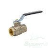 Кран шаровый Stout 1/2" в.р.-в.р. (ручка рычаг). Код 26140