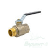 Кран шаровый Stout 3/4" н.р.-в.р. (ручка рычаг). Код 26149