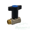 Кран шаровый LD Pride 1/2" в.р.-н.р. Т-рукоятка. Код 27653