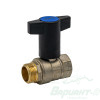 Кран шаровый LD Pride 3/4" в.р.-н.р. Т-рукоятка. Код 27654
