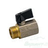 Кран шаровый LD Pride 1/2" н.р.-в.р. мини. Код 29038