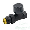 Клапан термостатический прямой 1/2 Varmega ЧЕРНЫЙ VMDV06-210404. Код 26621