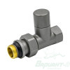 Вентиль регулирующий Varmega 1/2" верхний прямой серый. Код 26628