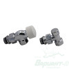 Набор термостатический осевой Royal Thermo Design 1/2" М30х1,5 (Хром). Код 29138