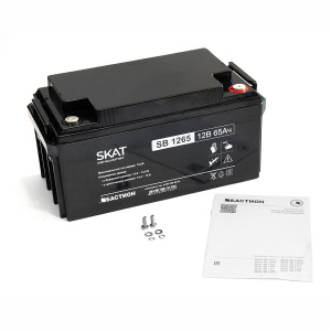 Фото товара «Аккумуляторная батарея SKAT SB 1265 AGM. Код 28371», Источники бесперебойного питания