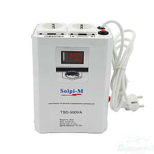 Фото товара «Стабилизатор напряжения Solpi-M TSD-500VA. Код 28008», Стабилизаторы напряжения