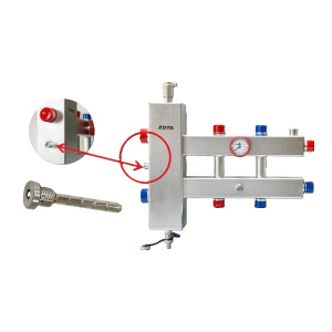 Фото товара «Гидравлический разделитель ZOTA GR4930001223 с коллектором 3 контура. Код 15315», Котельное оборудование и аксессуары