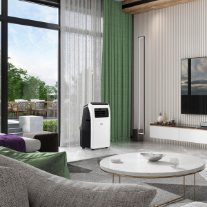 Фото товара «Мобильный кондиционер Ballu Aura BPAC-12 CP/N1_24Y. Код 26867», Кондиционеры