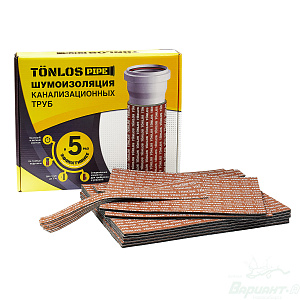 Фото товара «Шумоизоляция канализационных труб Tonlos Pipe. Код 26979», Теплоизолирующие трубы