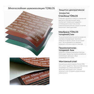 Фото товара «Шумоизоляция канализационных труб Tonlos Pipe. Код 26979», Теплоизолирующие трубы