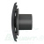 Фото №3. Вентилятор Era Breeze 4C Matt black с обратным клапаном D=100. Код 23657