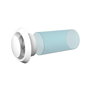 Фото товара «Анемостат приточно-вытяжной Era 12,5АПВП, D=125 мм. Код 20026», Вентиляционные решетки и люки