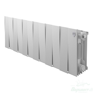 Фото товара «Радиатор биметаллический Royal Thermo PianoForte 200 /Bianco Traffico (белый) (12 секций). 200 мм. Код 19987», Алюминиевые и биметаллические радиаторы