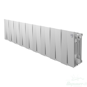 Фото товара «Радиатор биметаллический Royal Thermo PianoForte 200 /Bianco Traffico (белый) (18 секций). 200 мм. Код 22507», Алюминиевые и биметаллические радиаторы