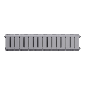 Фото товара «Радиатор биметаллический Royal Thermo PianoForte 200 /Silver Satin (серебро) (16 секций). 200 мм. Код 22509», Алюминиевые и биметаллические радиаторы