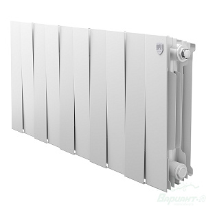 Фото товара «Радиатор биметаллический Royal Thermo PianoForte 300 /Bianco Traffico (белый) (10 секций). 300 мм. Код 22892», Алюминиевые и биметаллические радиаторы