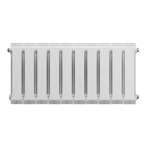 Фото товара «Радиатор биметаллический Royal Thermo PianoForte 300 /Bianco Traffico (белый) (10 секций). 300 мм. Код 22892», Алюминиевые и биметаллические радиаторы