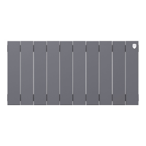 Фото товара «Радиатор биметаллический Royal Thermo PianoForte 300 /Silver Satin (серебро) (10 секций). 300 мм. Код 23771», Алюминиевые и биметаллические радиаторы
