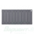 Фото №2. Радиатор биметаллический Royal Thermo PianoForte 300 /Silver Satin (серебро) (10 секций). 300 мм. Код 23771