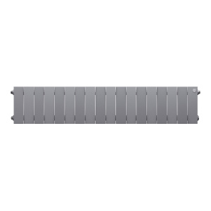 Фото товара «Радиатор биметаллический Royal Thermo PianoForte 200 /Silver Satin (серебро) (18 секций). 200 мм. Код 25738», Алюминиевые и биметаллические радиаторы