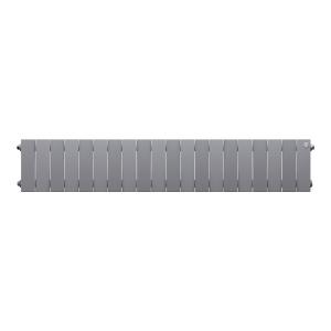 Фото товара «Радиатор биметаллический Royal Thermo PianoForte 200 /Silver Satin (серебро) (20 секций). 200 мм. Код 25739», Алюминиевые и биметаллические радиаторы