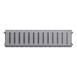 Фото товара «Радиатор биметаллический Royal Thermo PianoForte 200 /Silver Satin (серебро) (14 секций). 200 мм. Код 26117», Алюминиевые и биметаллические радиаторы
