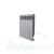 Фото №2. Радиатор биметаллический Royal Thermo Revolution Bimetall 500 2.0/Silver Satin (серебро) (6 секций). 500 мм. Код 26455
