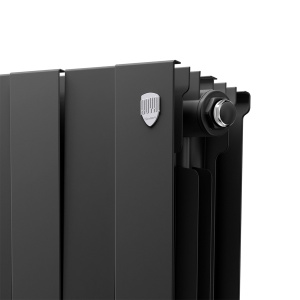 Фото товара «Радиатор биметаллический Royal Thermo PianoForte 200 /Noir Sable (черный) (16 секций). 200 мм. Код 27020», Алюминиевые и биметаллические радиаторы