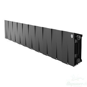 Фото товара «Радиатор биметаллический Royal Thermo PianoForte 200 /Noir Sable (черный) (20 секций). 200 мм. Код 27021», Алюминиевые и биметаллические радиаторы