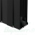 Фото №6. Радиатор биметаллический Royal Thermo PianoForte 200 /Noir Sable (черный) (20 секций). 200 мм. Код 27021