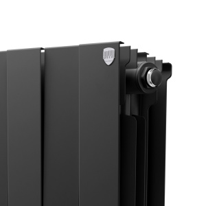 Фото товара «Радиатор биметаллический Royal Thermo PianoForte 300 /Noir Sable (черный) (16 секций). 300 мм. Код 27024», Алюминиевые и биметаллические радиаторы