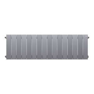 Фото товара «Радиатор биметаллический Royal Thermo PianoForte 300 /Silver Satin (серебро) (16 секций). 300 мм. Код 27026», Алюминиевые и биметаллические радиаторы