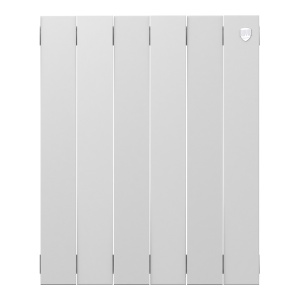 Фото товара «Радиатор биметаллический Royal Thermo PianoForte 500 /Bianco Traffico (белый) (6 секций). 500 мм. Код 7388», Алюминиевые и биметаллические радиаторы