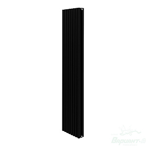 Фото товара «Радиатор Royal Thermo Shift Q30 C2180 8 секций (боковое подключение, черный). Код 27875», Алюминиевые и биметаллические радиаторы