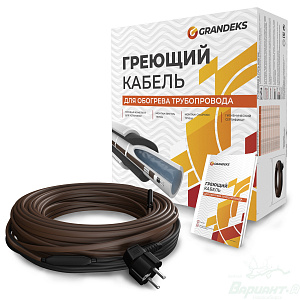 Греющий кабель Grandeks 17СХЛэ2 (1 м). Код 9572 в Новосибирске