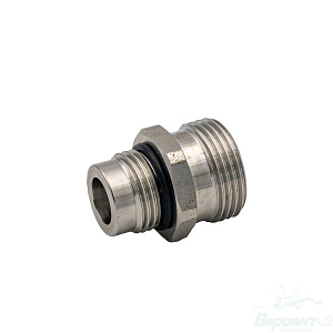 Ниппель под расходомер 1/2"x3/4". Код 28434 в Новосибирске