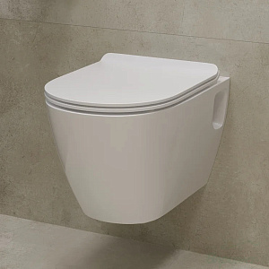 Фото товара «Унитаз подвесной Art Rimless Slim. Код 28674», Унитазы подвесные